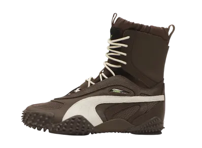 プーマ ウィメンズ モストロ ミッド "チョコレート/アルパインスノー"