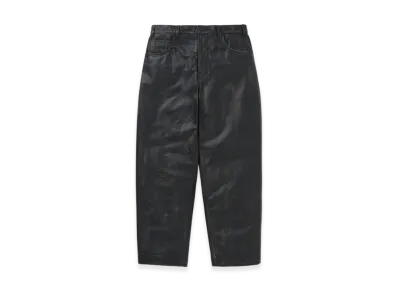 thisisneverthat x Grateful Dead Lightning Leather Pant "Olive Black"