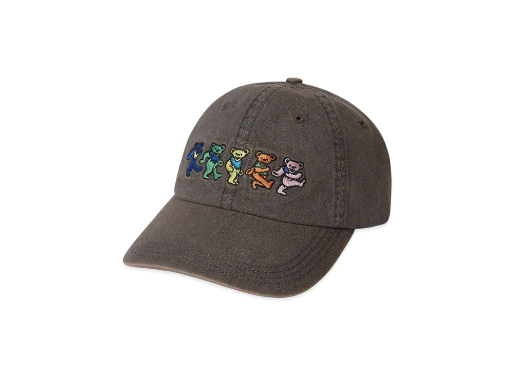 thisisneverthat x Grateful Dead Dancing Bears Cap "Brown"