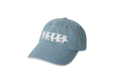 thisisneverthat x Grateful Dead Dancing Bears Cap "Washed Blue"