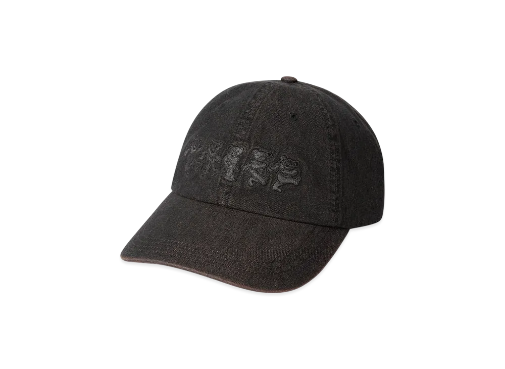 thisisneverthat x Grateful Dead Dancing Bears Cap "Off Black"