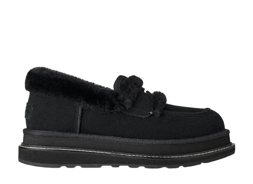 サカイ × アグ ローファー "ブラック"