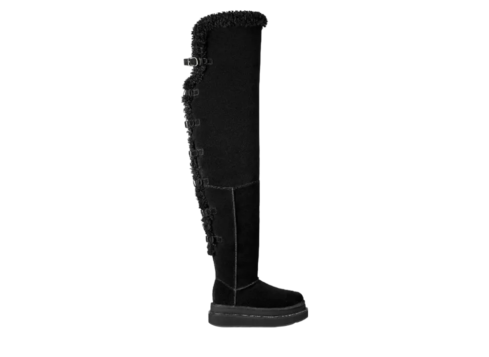 サカイ × アグ ウィメンズ サイハイ ブーツ "ブラック"