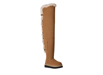 sacai × UGG Women's Thigh High Boot "Chestnut"