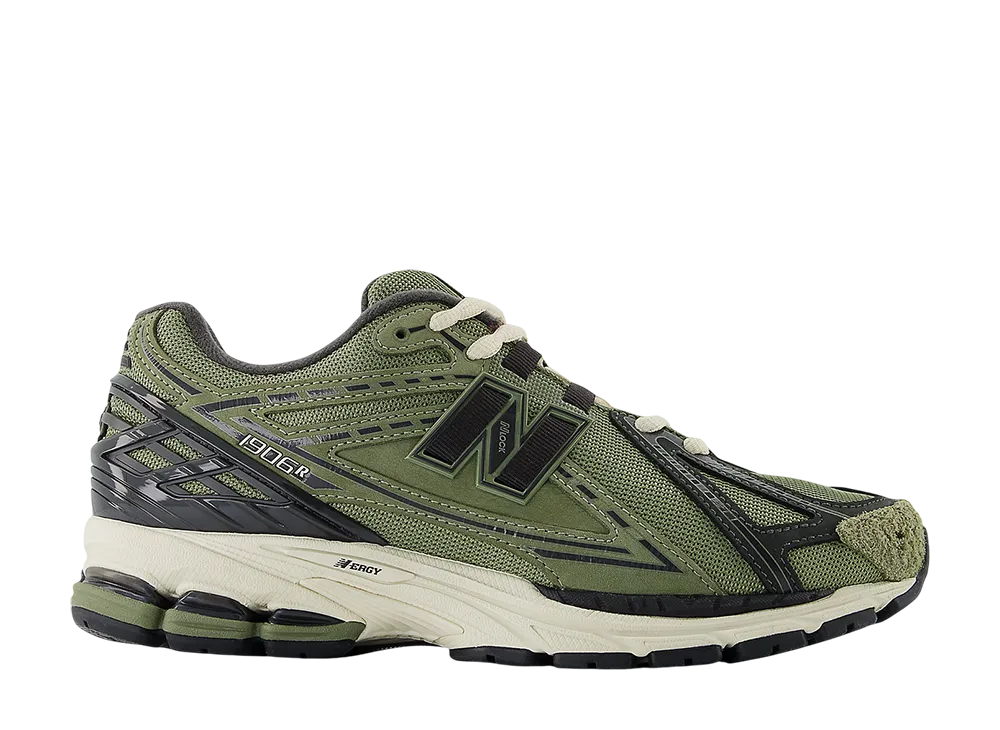 New Balance 1906R "Dark Olivine/Black Cement/Timberwolf"