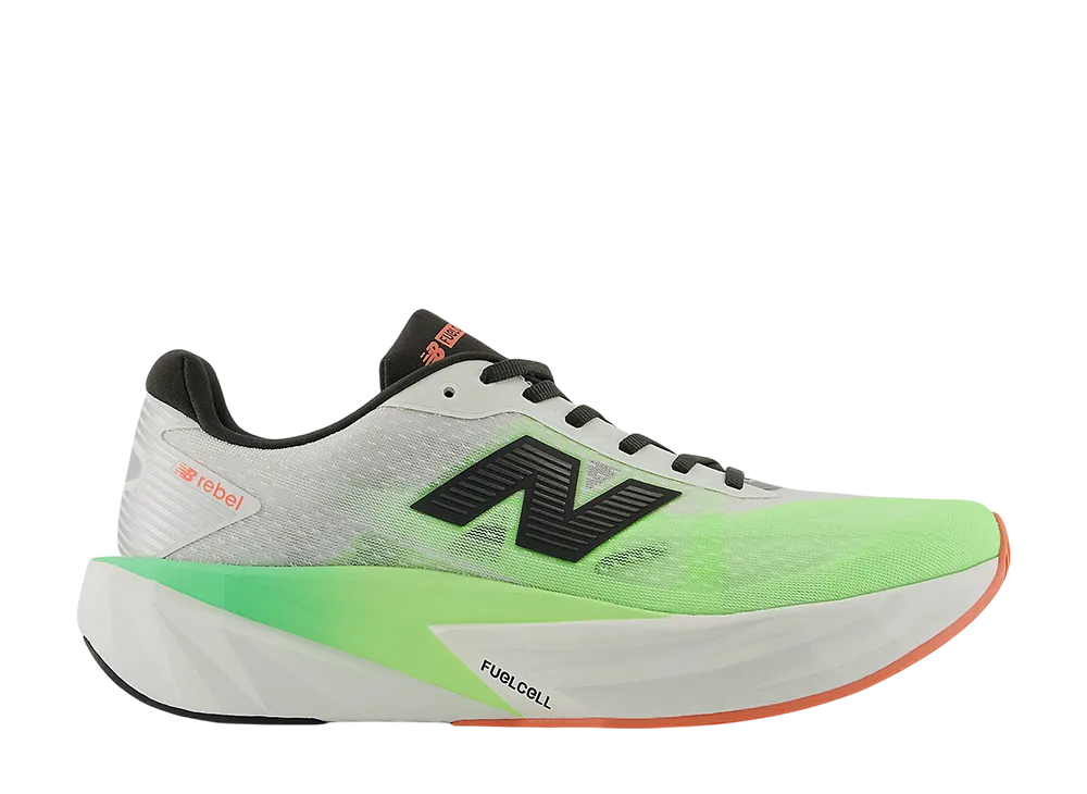 New Balance FuelCell Rebel V5 "White/Mint Flash/Lime Leaf"
