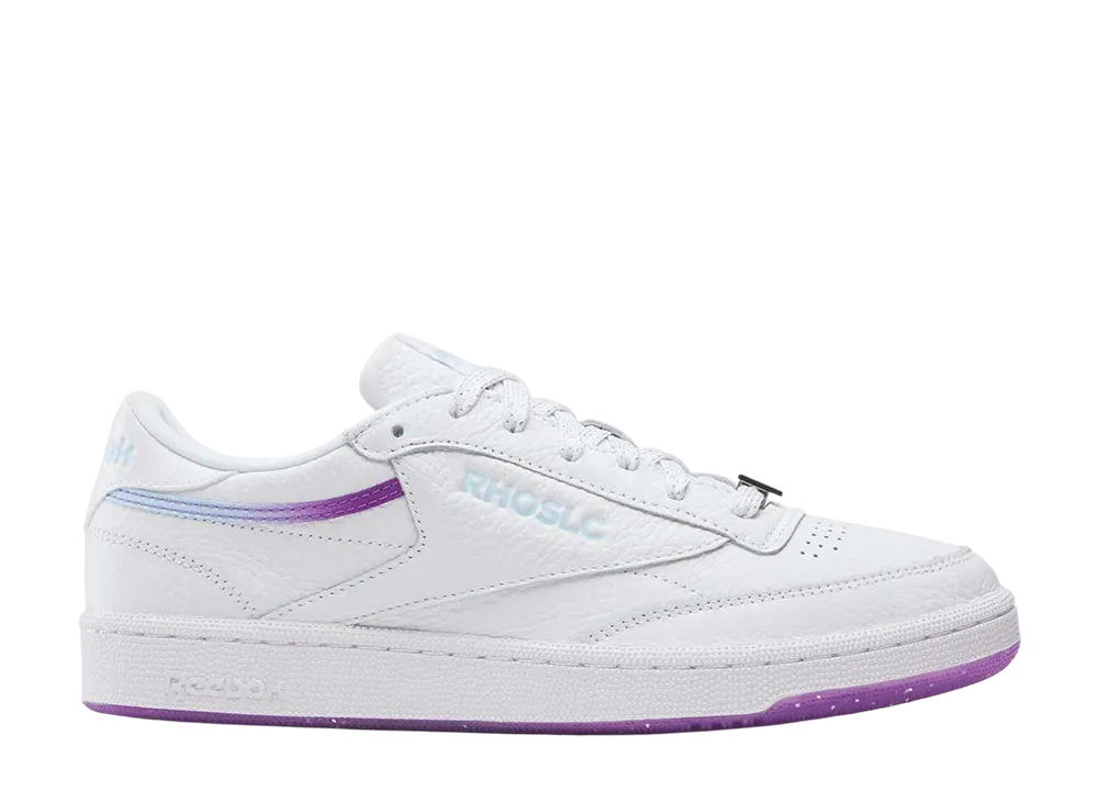 ザ リアル ハウスワイヴズ オブ ソルトレイクシティ × リーボック クラブC "ホワイト/パープル/ブルー"