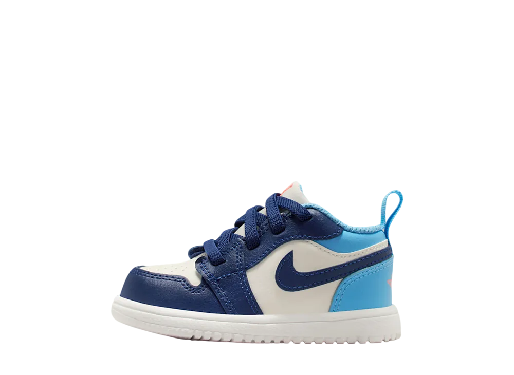 ナイキ TD ジョーダン1 ロー ALT "セイル/ブルーチル/ホットラバ/ブルーボイド" (キッズ)