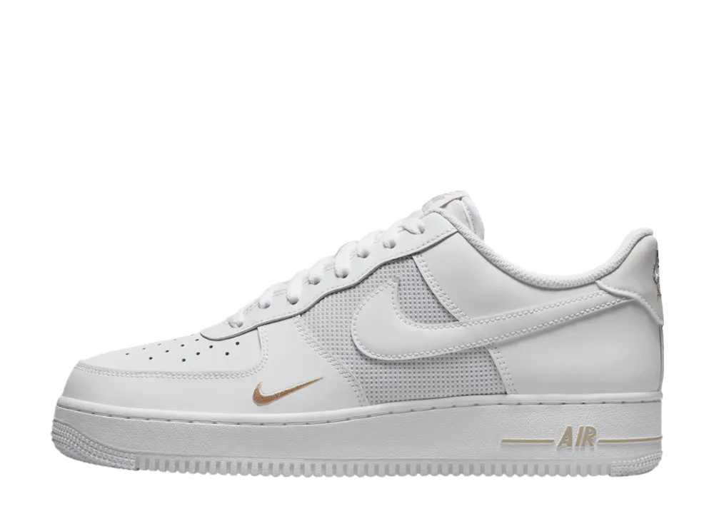 Nike Air Force 1 Low '07 LV8 "White/Metallic Silver/Desert Khaki"