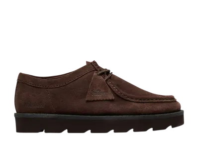Clarks Meare Walla "Dark Brown Suede"