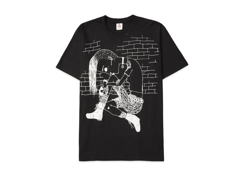 ヨウジヤマモト グラウンドワイ ボルドーステッチマフラー ステッチ