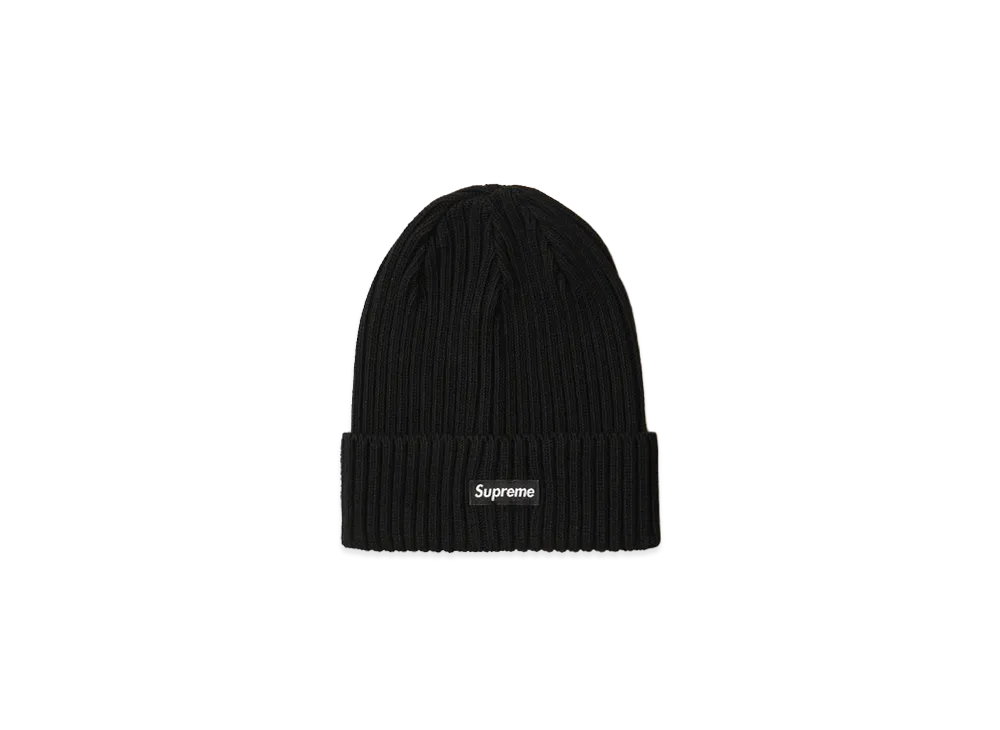 Supreme Overdyed Beanie "Black" (25SS)