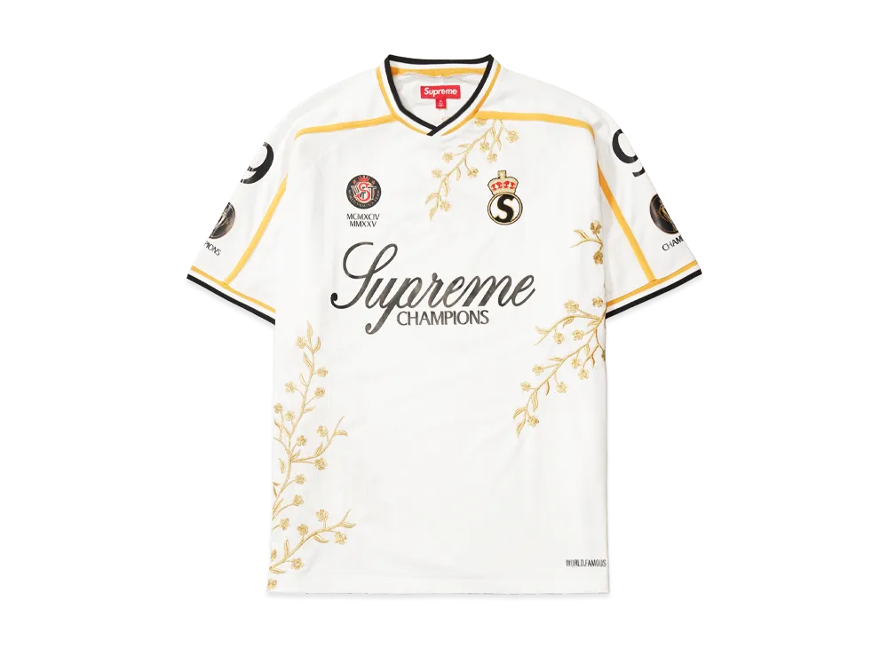 Supreme Floral Soccer Jersey 