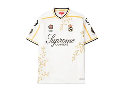 Supreme Floral Soccer Jersey "White"