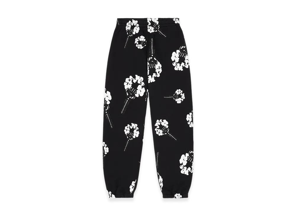 デニムティアーズ ハーディーズ ティアーズ フィスト リース オープンヘム スウェットパンツ "ブラック"