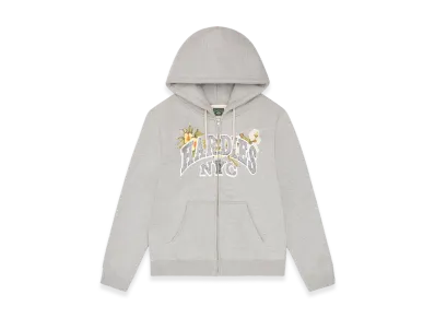 DENIM TEARS Hardies Tears Zip Hoodie "Gray"