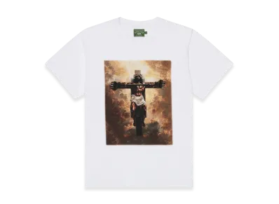 DENIM TEARS Hardies Tears Buff Jesus Tee "White"