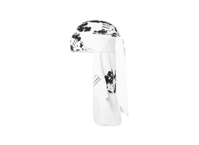 DENIM TEARS Hardies Tears Durag "White"