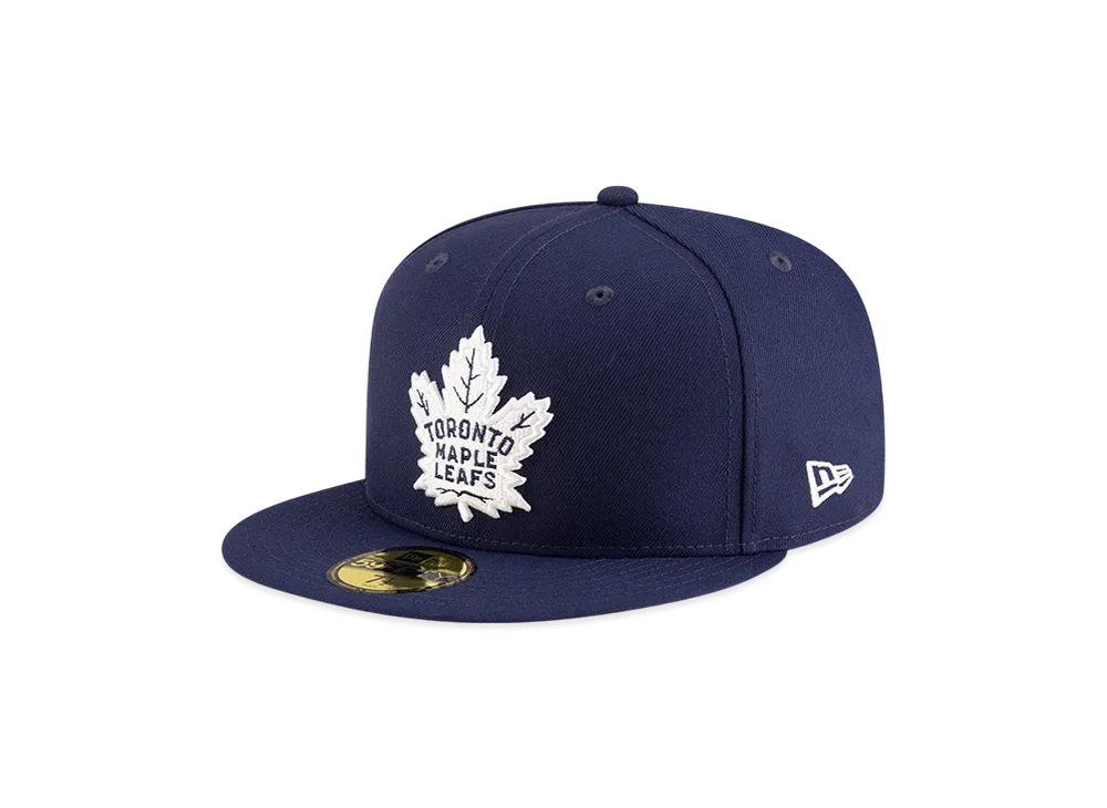 NEW ERA x THE CAP NHL Basic 59Fifty Toronto Maple Leafs "Navy"