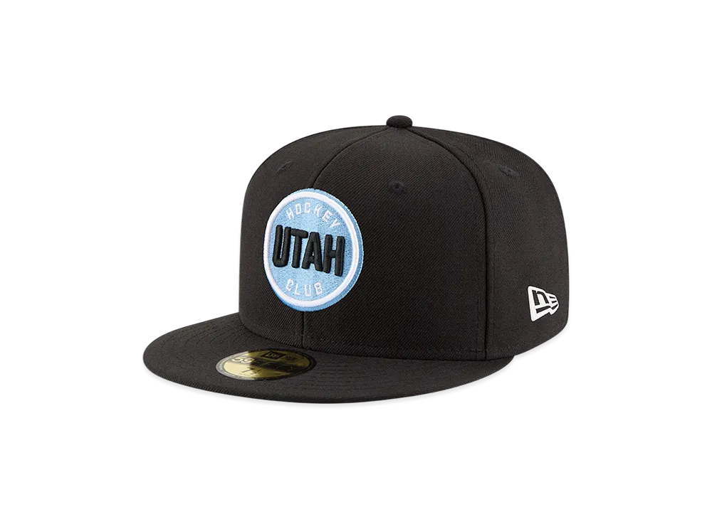 NEW ERA x THE CAP NHL Basic 59Fifty Utah Mammoth "Rock Black"