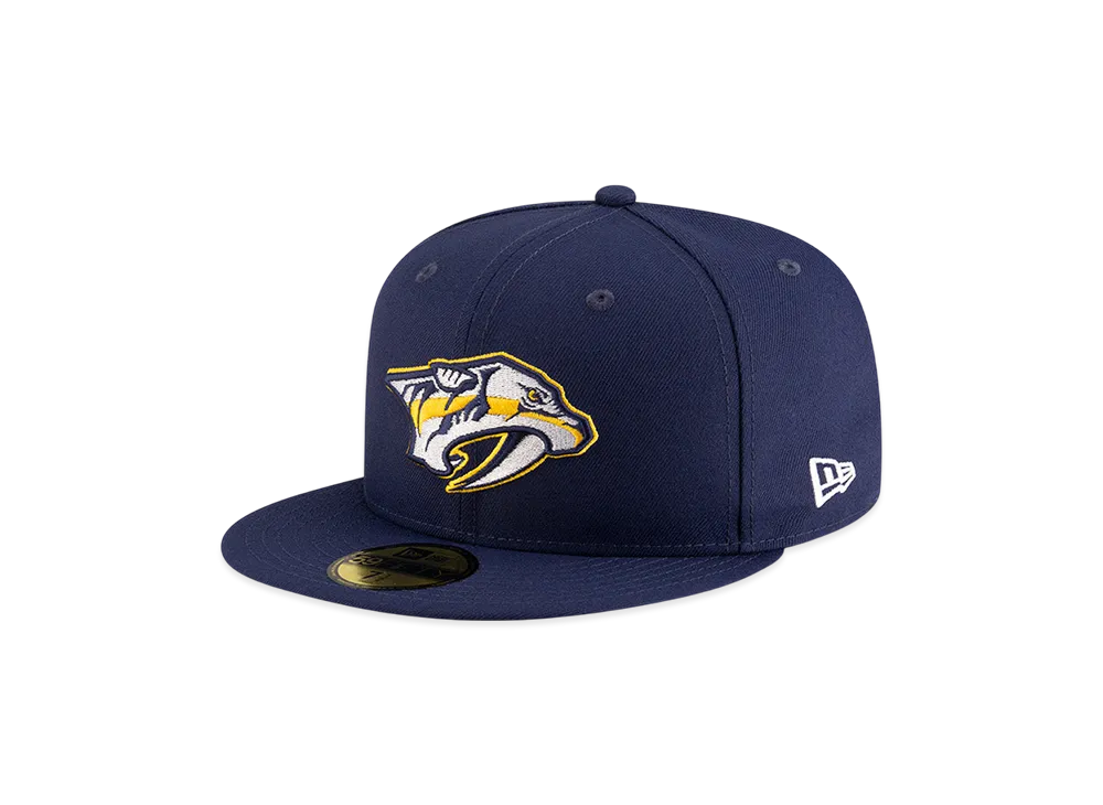 NEW ERA x THE CAP NHL Basic 59Fifty Nashville Predators "Navy Blue"