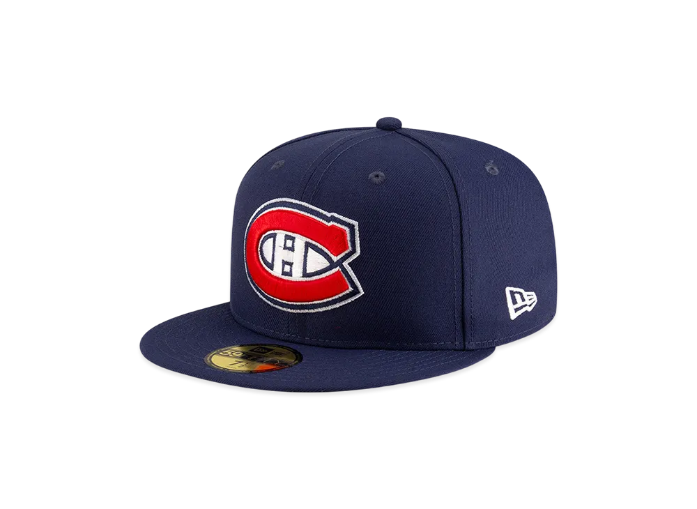 NEW ERA x THE CAP NHL Basic 59Fifty Montreal Canadiens "Blue"