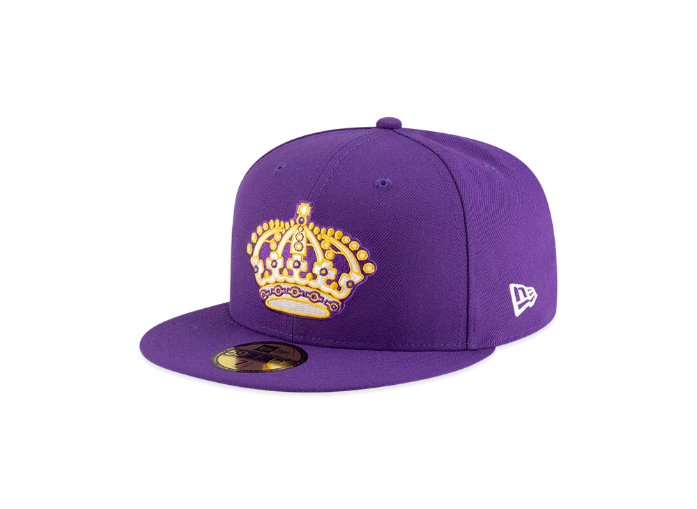 NEW ERA x THE CAP NHL Basic 59Fifty Los Angeles Kings "Purple"