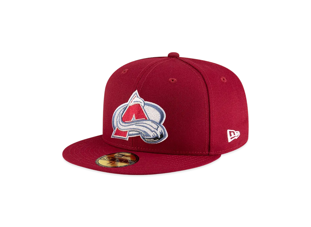 NEW ERA x THE CAP NHL Basic 59Fifty Colorado Avalanche "Burgundy"