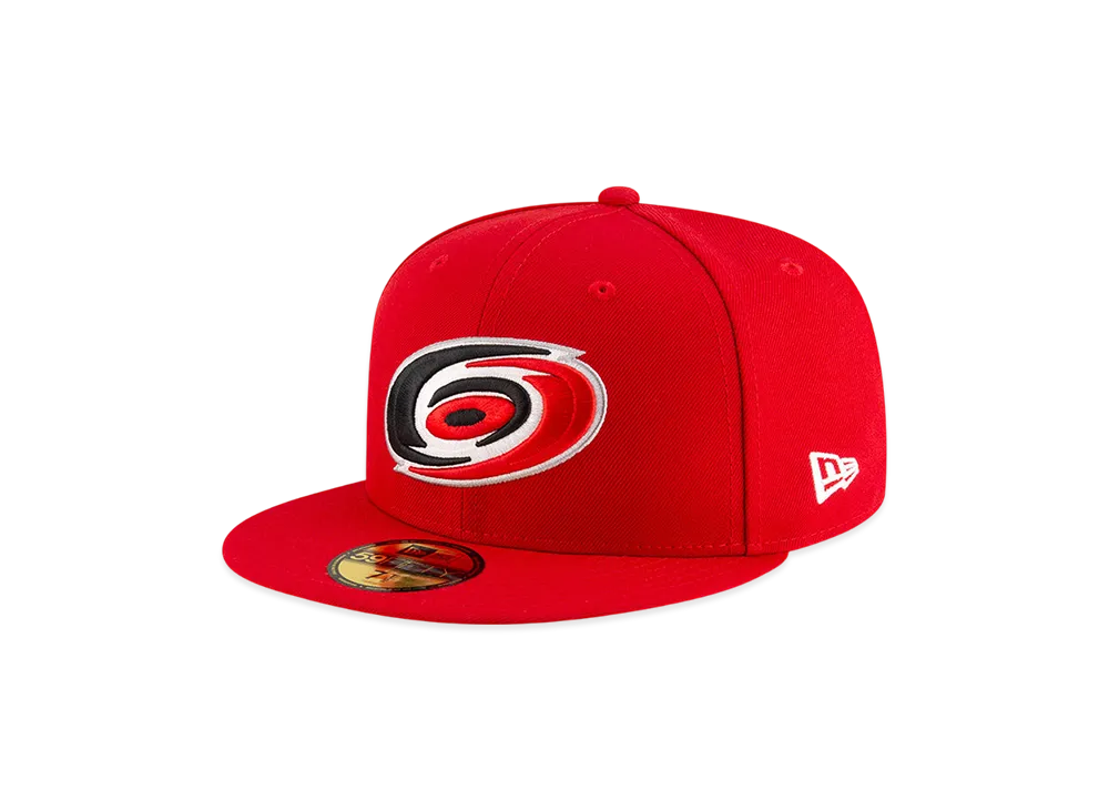 NEW ERA x THE CAP NHL Basic 59Fifty Carolina Hurricanes "Red"