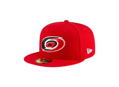 NEW ERA x THE CAP NHL Basic 59Fifty Carolina Hurricanes "Red"