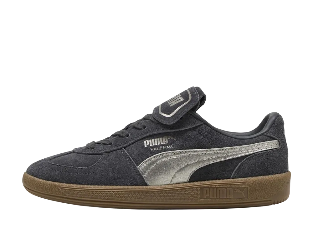 プーマ パレルモ プレミアム メタリック "ダスキーグレー/ガム"