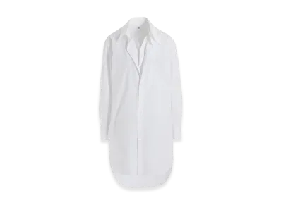 Y's 100/2 Broad Double Front Shirt "White"