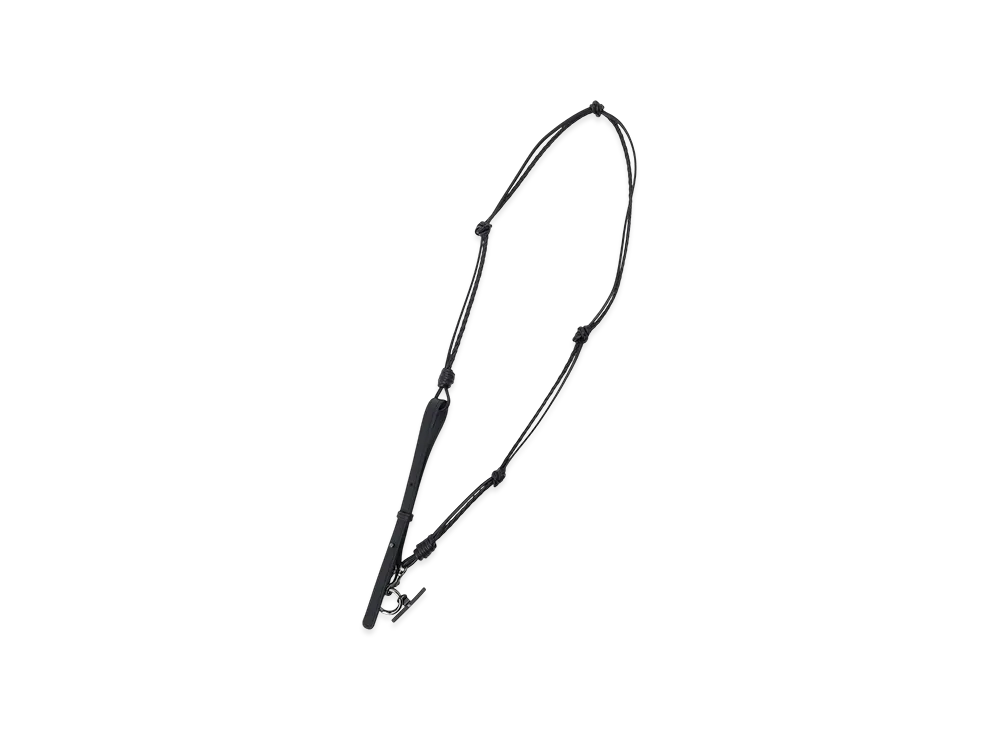 Y's Leather String Combination Strap "Black"