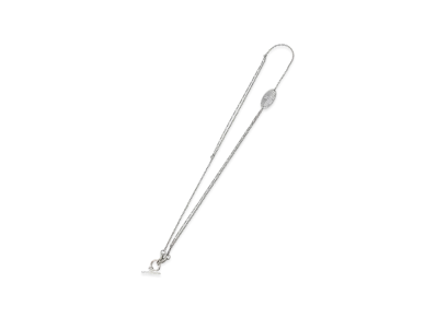 Y's Brass Chain Strap "Silver"