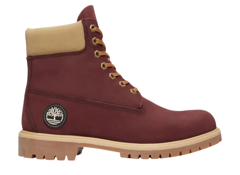 Timberland Premium 6inch Waterproof Boot "Burgundy Nubuck"