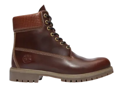 Timberland Premium 6inch Waterproof Boot "Medium Brown Full Grain/Black"