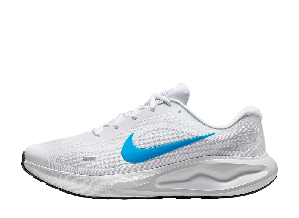 ナイキ ジャーニーラン "ホワイト/ピュアプラチナム/ブラック/ブルーヒーロー"