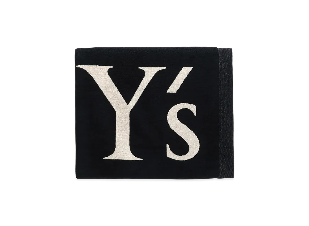 Y's Y's/Ikeuchi Organic Blanket Bath Towel "Black"