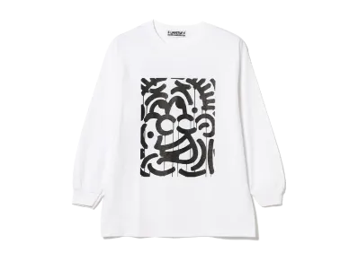 F-LAGSTUF-F Elijah Anderson Long Sleeve Tee "White"