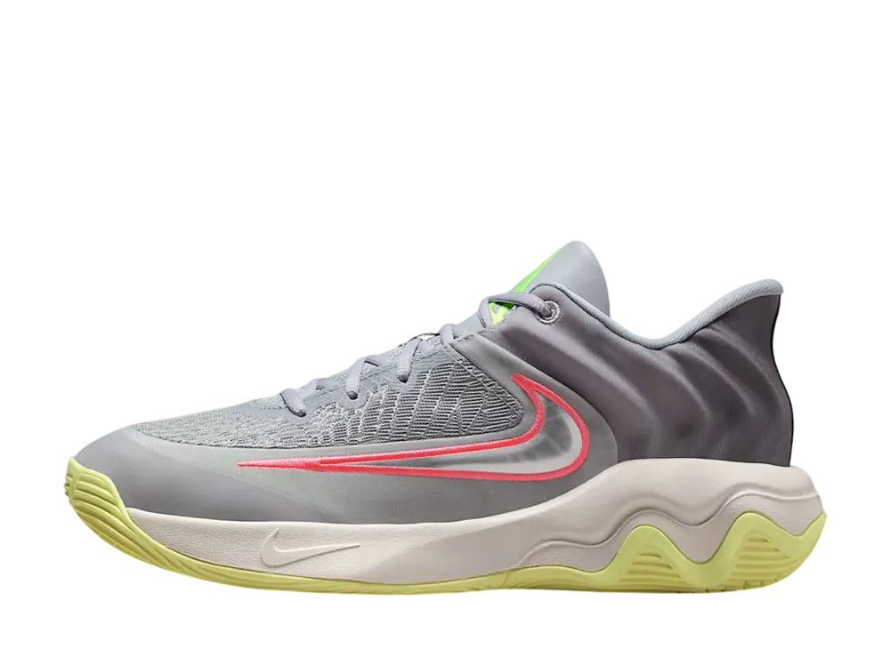 ナイキ ヤニス イモータリティ4 "ウルフグレー/サミットホワイト/ルミナスグリーン/メタリックシルバー" (FQ3681-009/FQ3680-009)