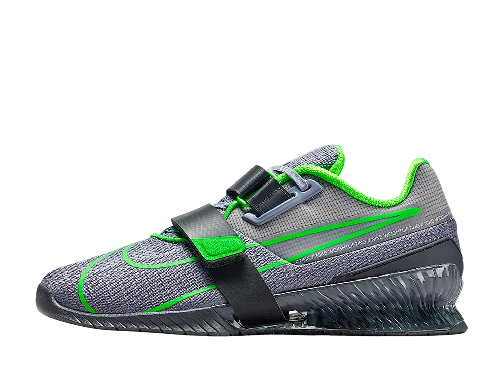 ナイキ ロマレオス4 "アッシェンスレート/アンスラサイト/グリーンストライク"