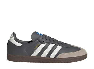 adidas Samba OG "Grey Five/Core White/Gum"