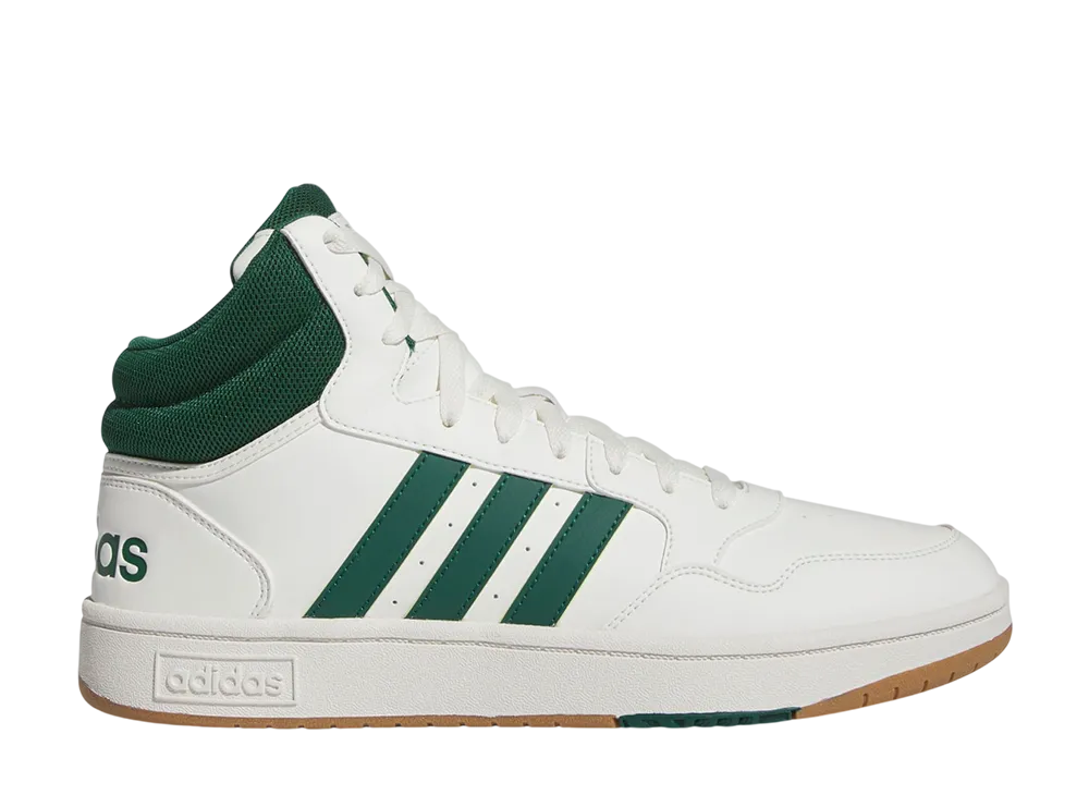 アディダス フープス3.0 ミッド クラシック ️ヴィンテージ "コアホワイト/カレッジグリーン/ガム"