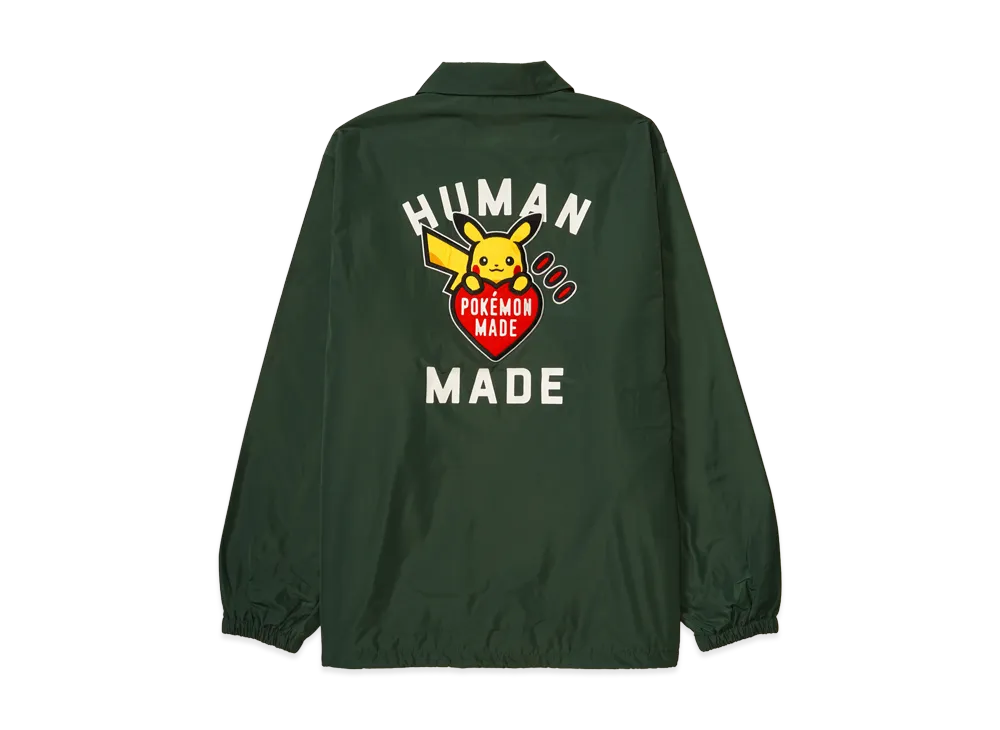 HUMAN MADE x Pokemon Made Coach Jacket (Pikachu) 