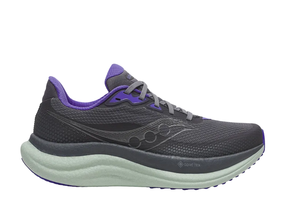 サッカニー ウィメンズ トライアンフ23 ゴアテックス "シャドウ/アロエ"