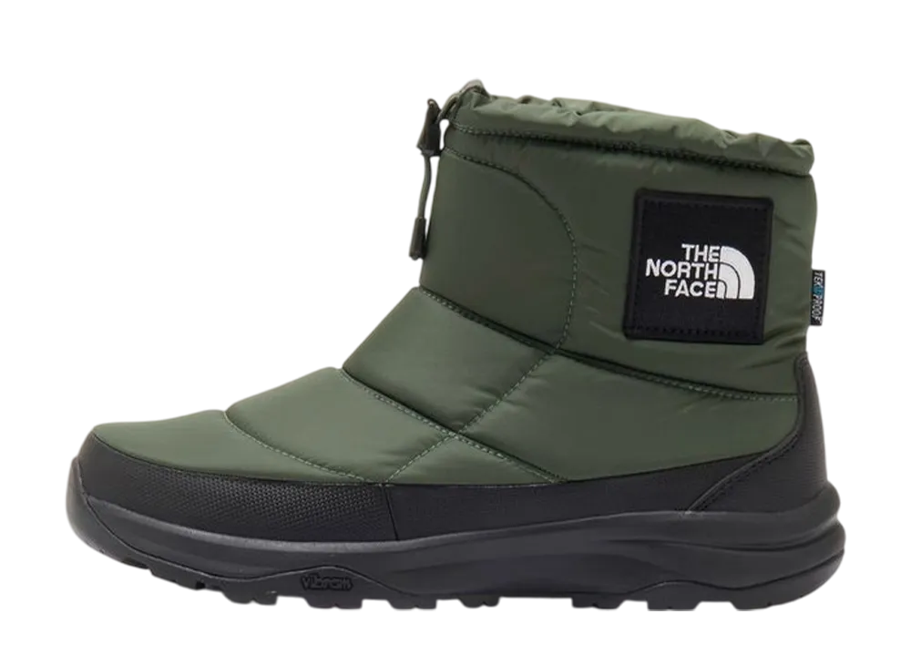 The North Face Nuptse Bootie Waterproof Logo Short "Alpine/TNF Black"