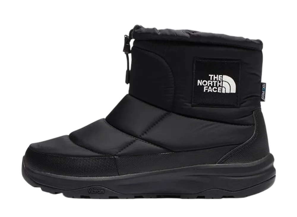 ザノースフェイス ヌプシブーティ ウォータープルーフ ロゴ ショート "TNFブラック/TNFホワイト" (NF52280P)