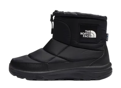The North Face Nuptse Bootie Waterproof Logo Short "Black"