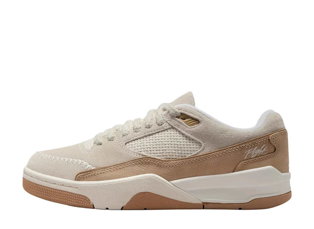 ナイキ ウィメンズ ジョーダン フライトコート SE "ライトオールウッドブラウン/ヘンプ/セイル"