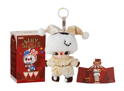 POP MART WHY SO SERIOUS Series-Vinyl Plush Pendant Lumino Feast (DIMOO)